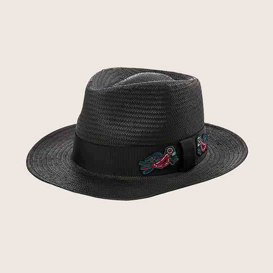 Finn Embroidered Straw Hat