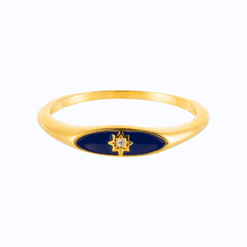 Keyone Star Ring | 18ct Gold Plated