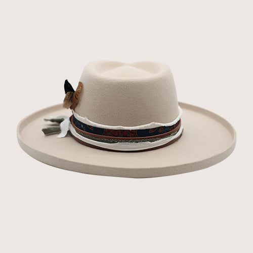 White Hats Feather Men, Hat Bands Fedoras Men