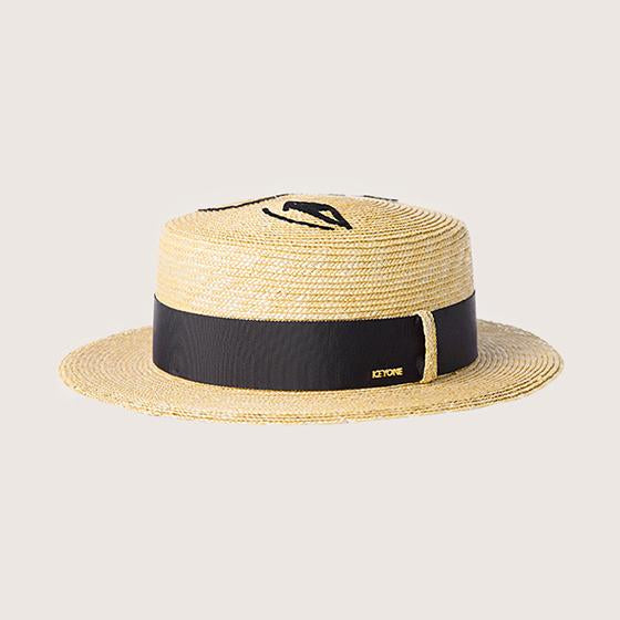 The Beauty Braid Straw Boater